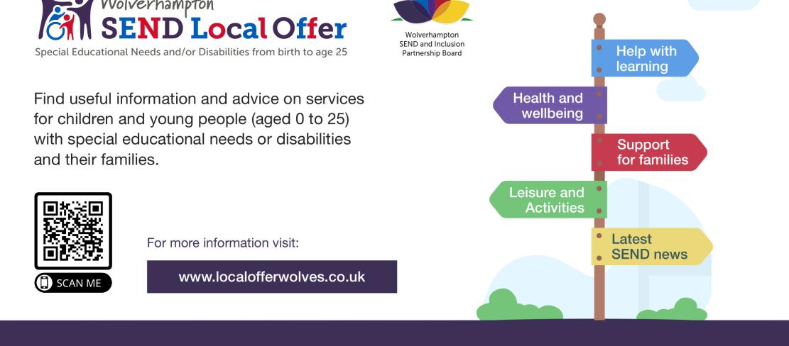 Find out about SEND support on Local Offer website